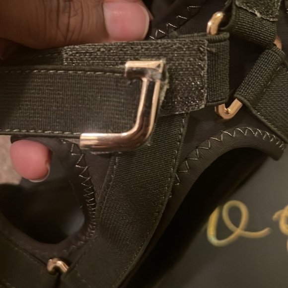 Fashion Nova "Liliana" Head in the Clouds Glamrock Military-style Platform Heels - Picture 12 of 16